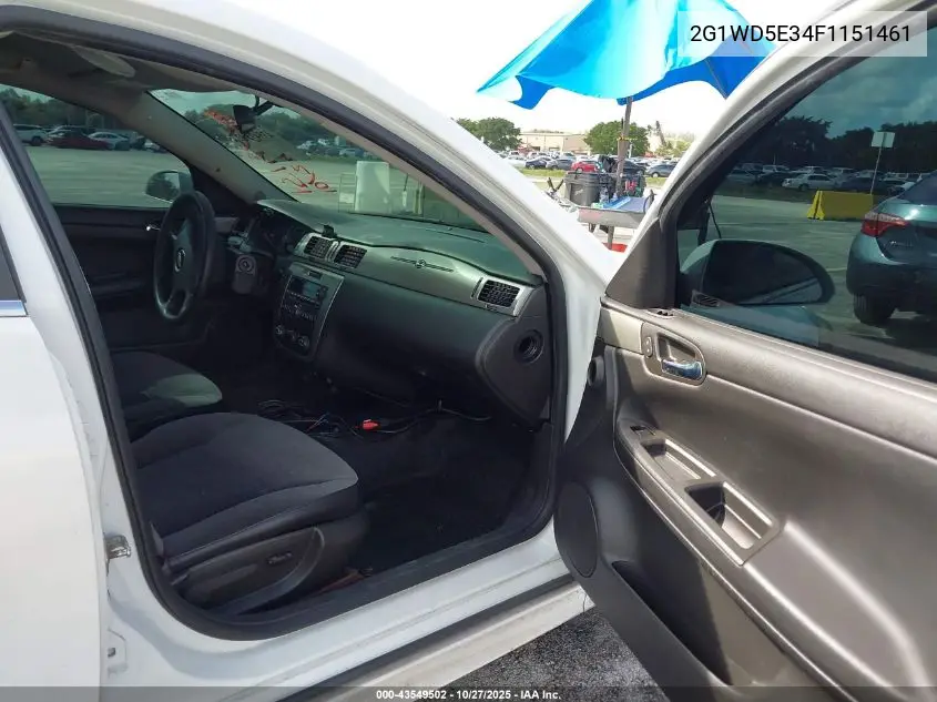 2G1WD5E34F1151461 2015 Chevrolet Impala Limited Police