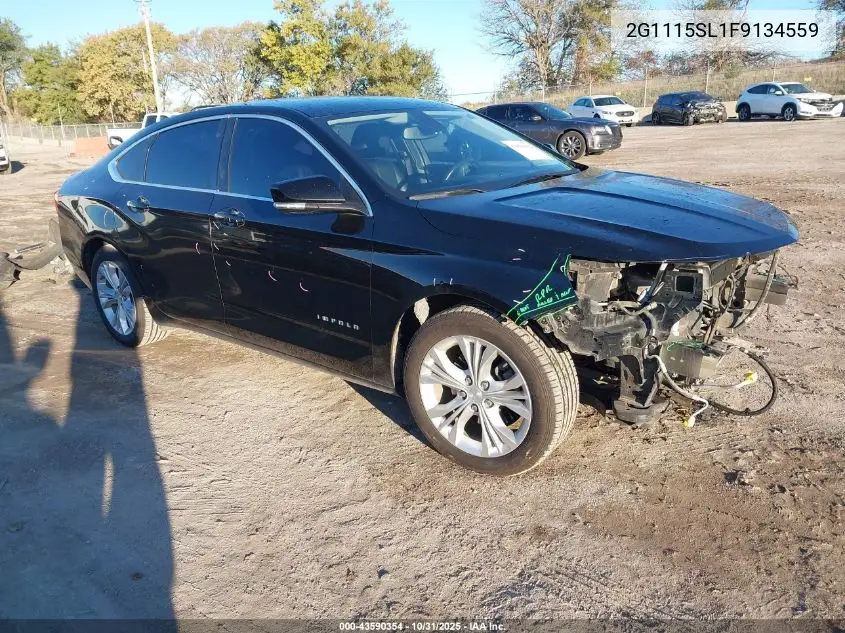2G1115SL1F9134559 2015 Chevrolet Impala 1Lt