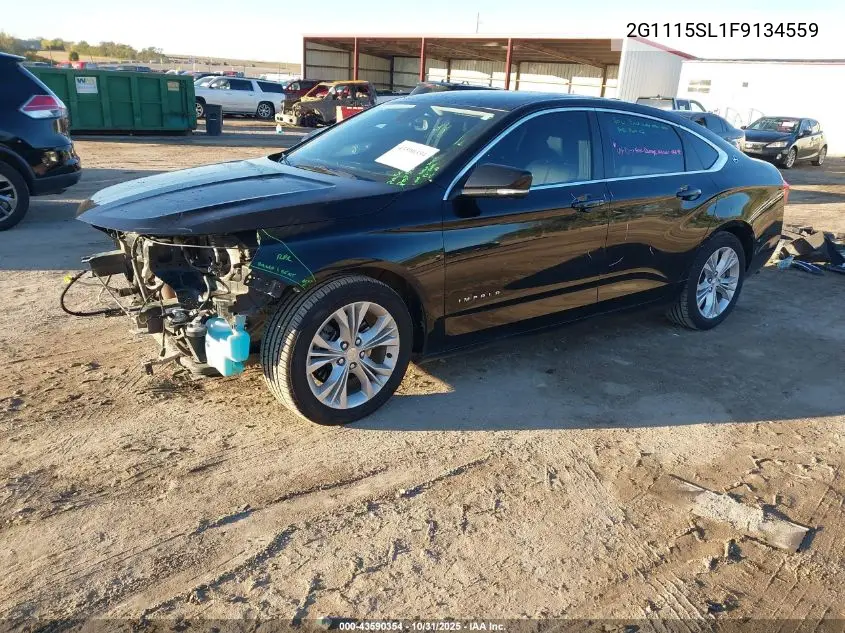2G1115SL1F9134559 2015 Chevrolet Impala 1Lt