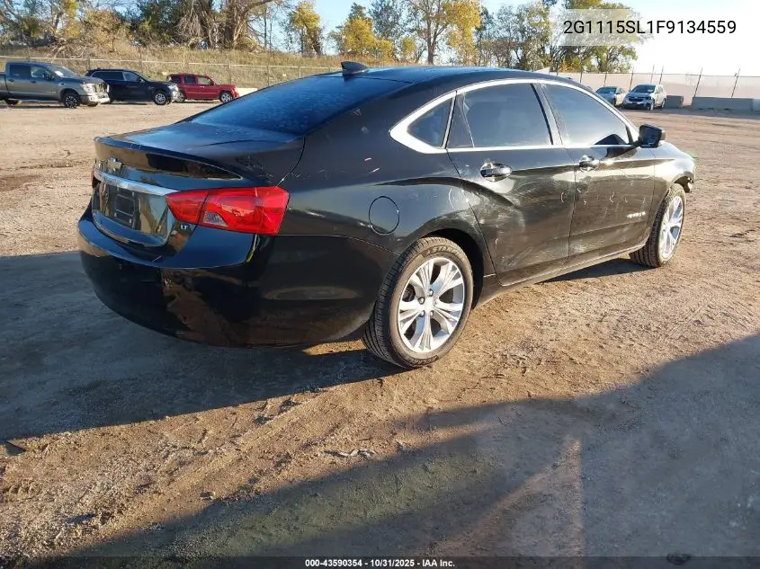 2G1115SL1F9134559 2015 Chevrolet Impala 1Lt