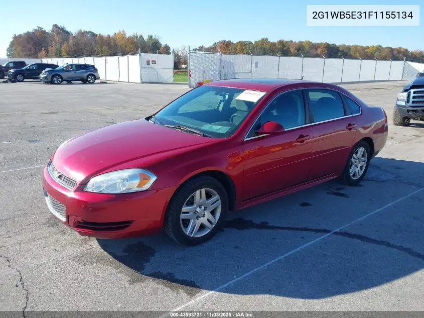 2G1WB5E31F1155134 2015 Chevrolet Impala Limited Lt