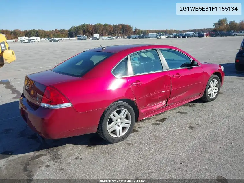 2G1WB5E31F1155134 2015 Chevrolet Impala Limited Lt
