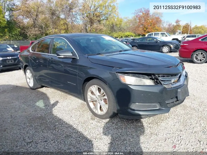 2G1125S32F9100983 2015 Chevrolet Impala 2Lt