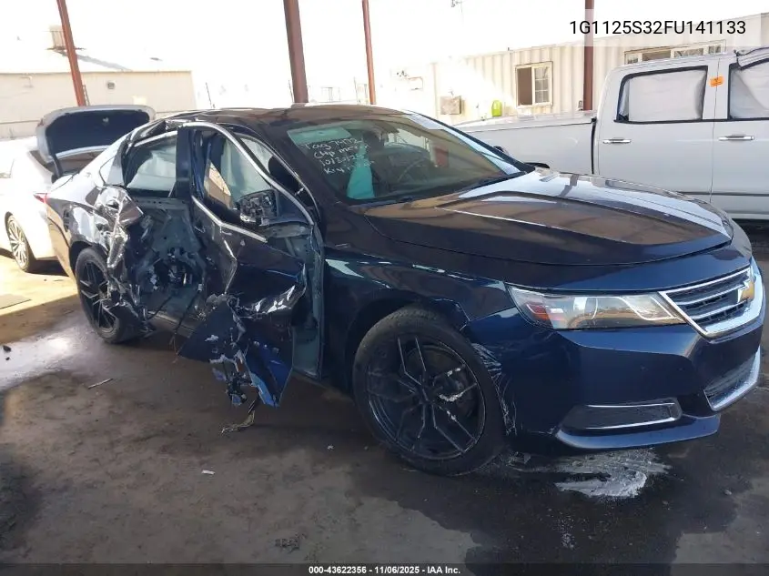 1G1125S32FU141133 2015 Chevrolet Impala 2Lt