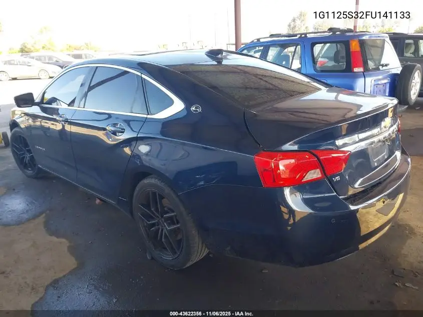 1G1125S32FU141133 2015 Chevrolet Impala 2Lt