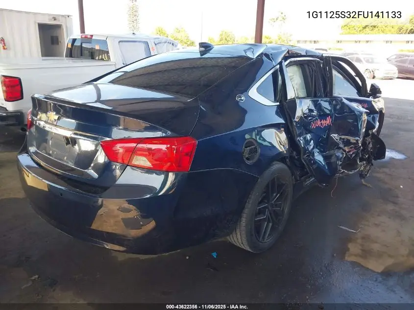 1G1125S32FU141133 2015 Chevrolet Impala 2Lt
