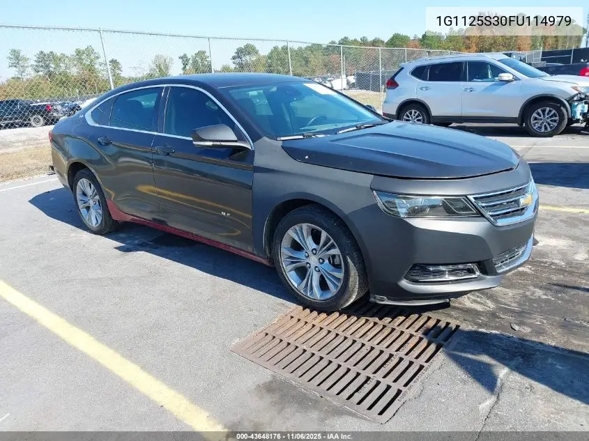 1G1125S30FU114979 2015 Chevrolet Impala 2Lt