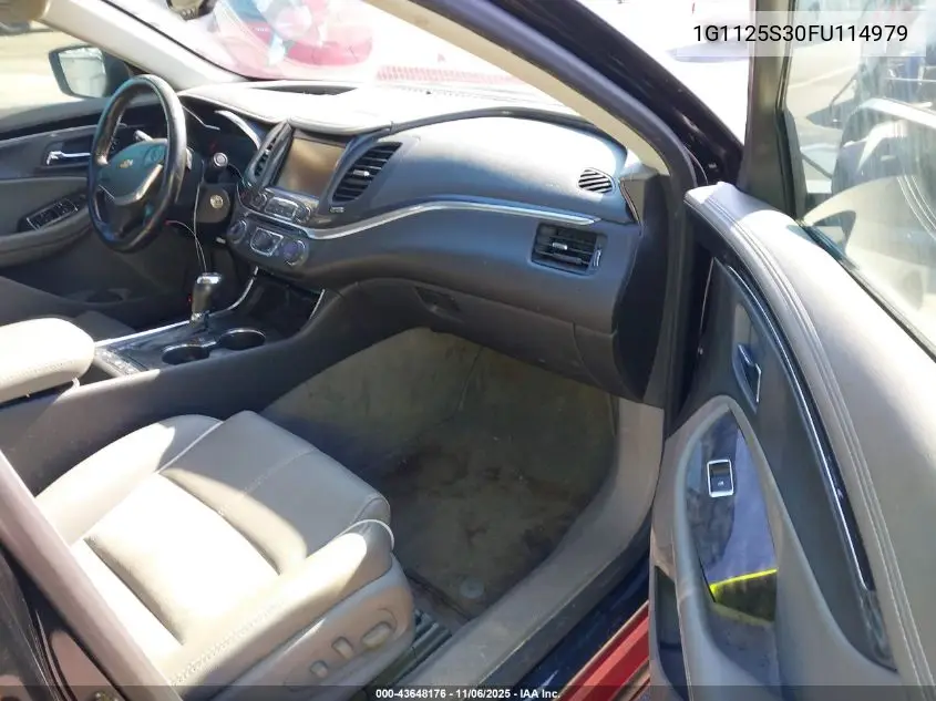 1G1125S30FU114979 2015 Chevrolet Impala 2Lt
