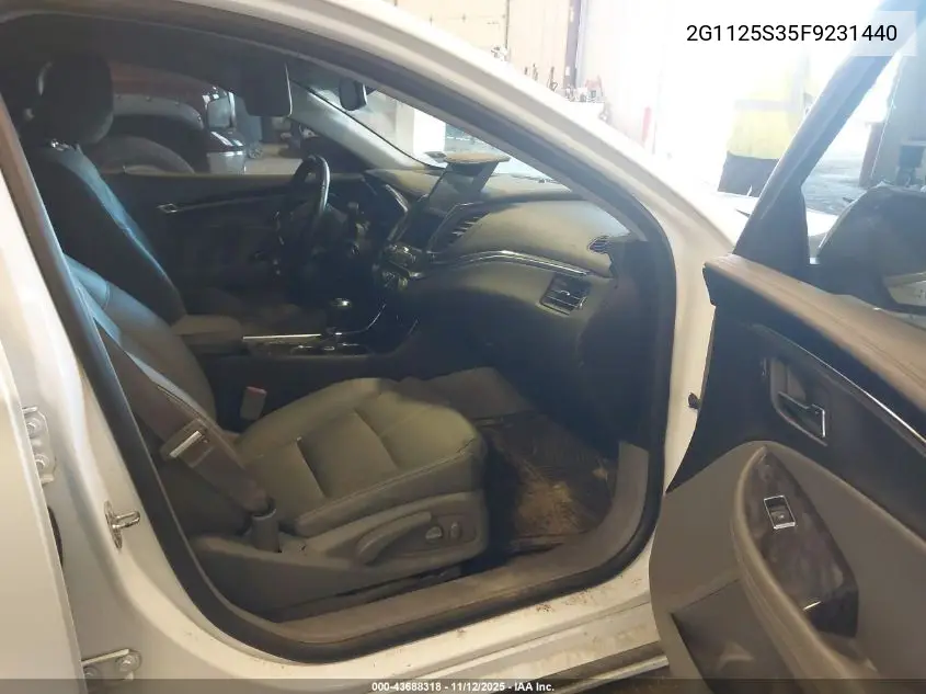 2G1125S35F9231440 2015 Chevrolet Impala 2Lt