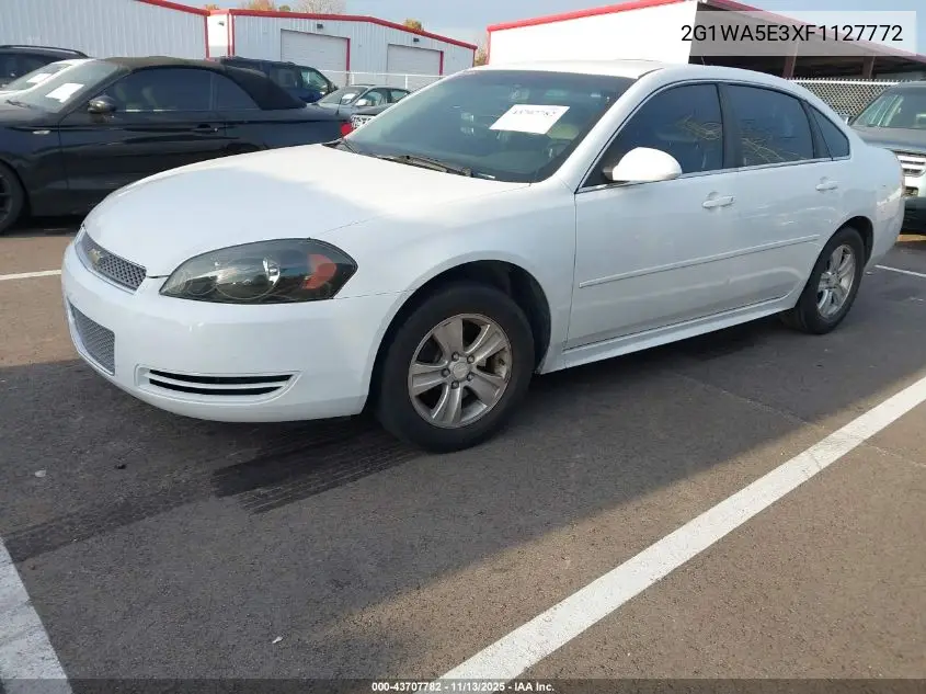 2G1WA5E3XF1127772 2015 Chevrolet Impala Limited Ls