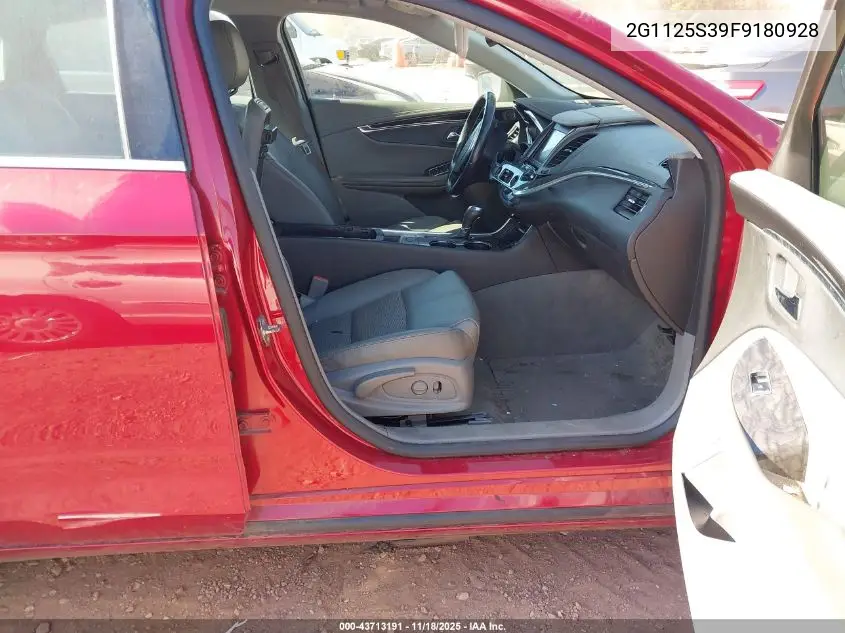 2G1125S39F9180928 2015 Chevrolet Impala 2Lt