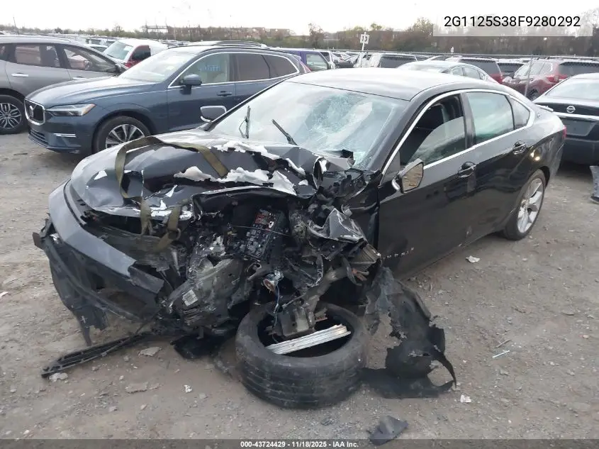 2G1125S38F9280292 2015 Chevrolet Impala 2Lt