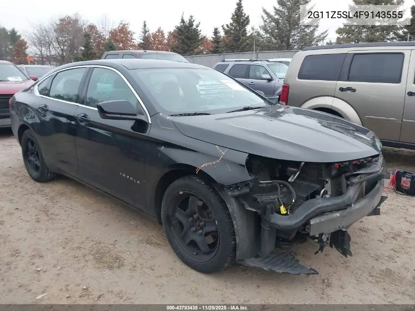 2G11Z5SL4F9143555 2015 Chevrolet Impala Ls