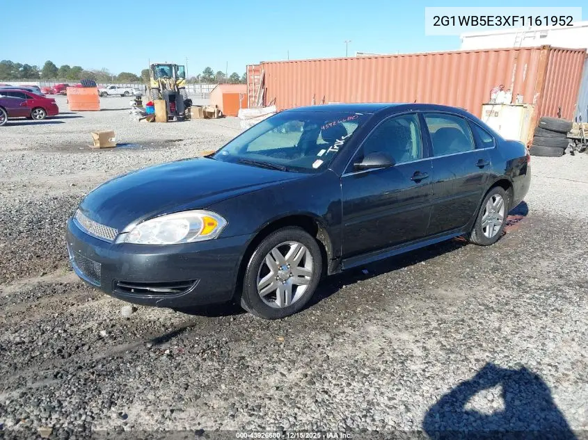 2G1WB5E3XF1161952 2015 Chevrolet Impala Limited Lt