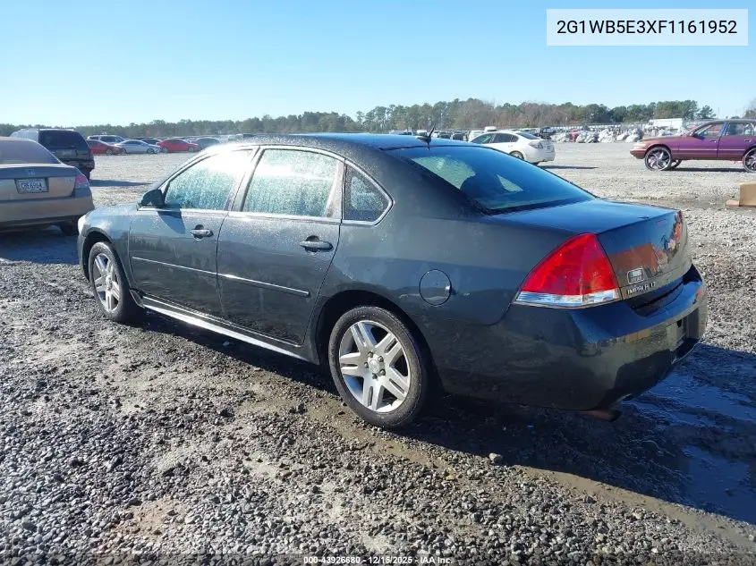 2G1WB5E3XF1161952 2015 Chevrolet Impala Limited Lt