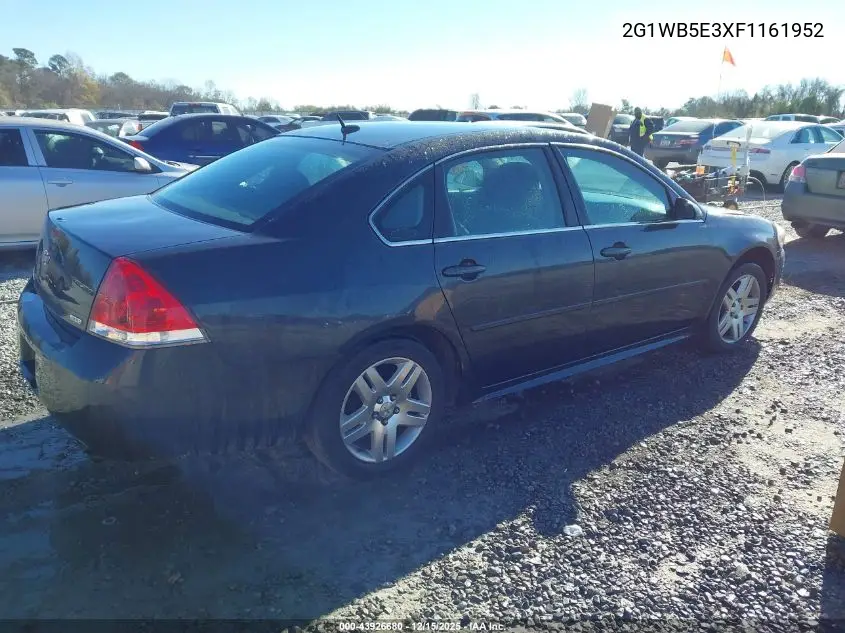 2G1WB5E3XF1161952 2015 Chevrolet Impala Limited Lt