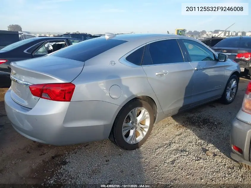 2G1125S32F9246008 2015 Chevrolet Impala 2Lt