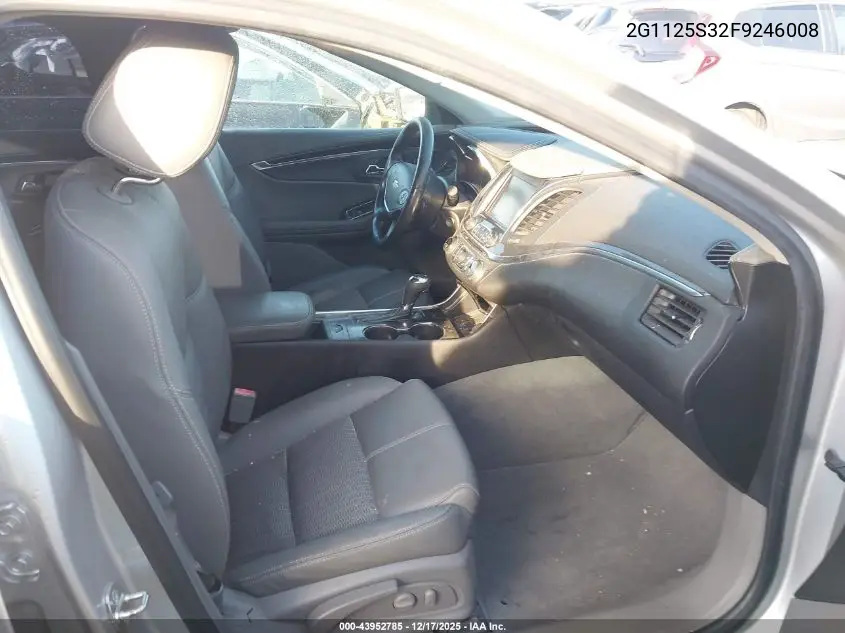 2G1125S32F9246008 2015 Chevrolet Impala 2Lt