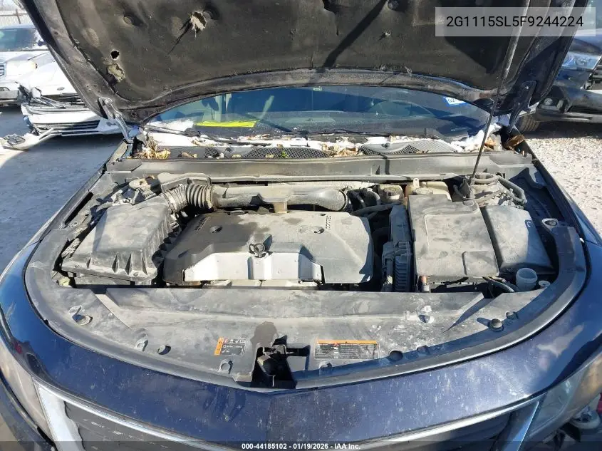 2G1115SL5F9244224 2015 Chevrolet Impala 1Lt