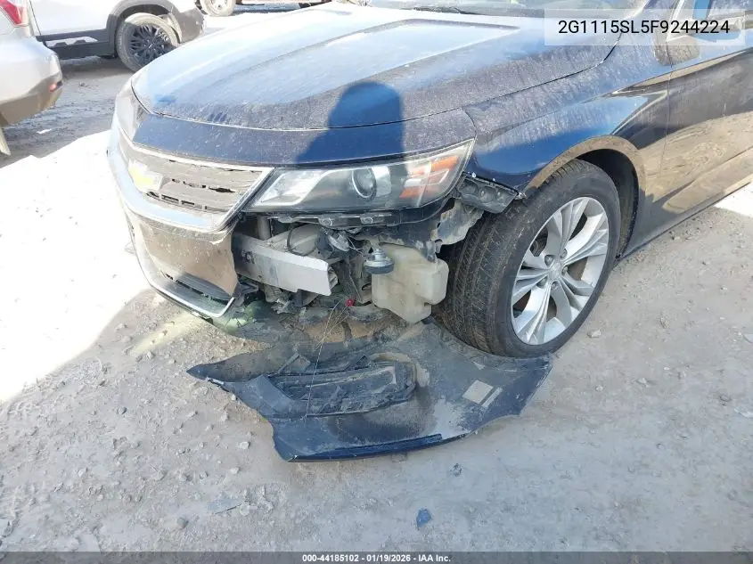 2G1115SL5F9244224 2015 Chevrolet Impala 1Lt