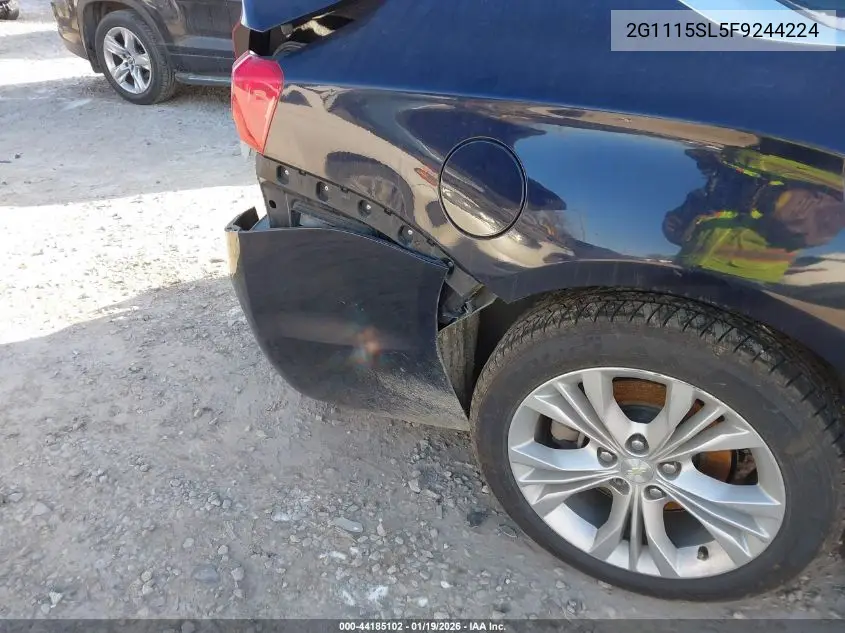 2G1115SL5F9244224 2015 Chevrolet Impala 1Lt