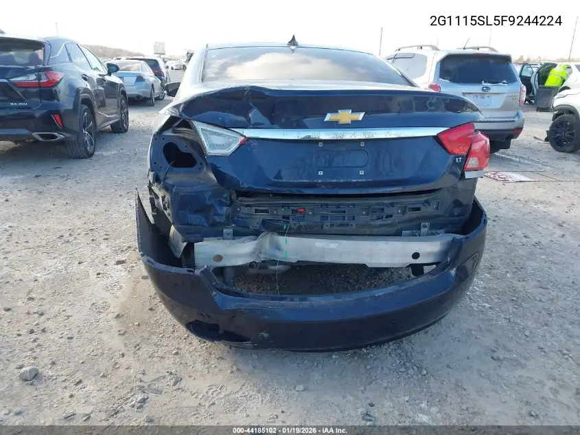 2G1115SL5F9244224 2015 Chevrolet Impala 1Lt