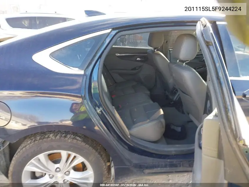 2G1115SL5F9244224 2015 Chevrolet Impala 1Lt
