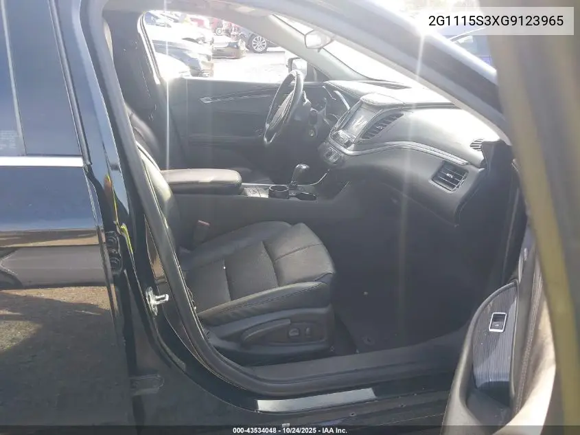 2G1115S3XG9123965 2016 Chevrolet Impala 2Lt