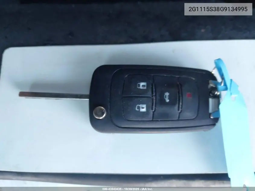2G1115S38G9134995 2016 Chevrolet Impala 2Lt