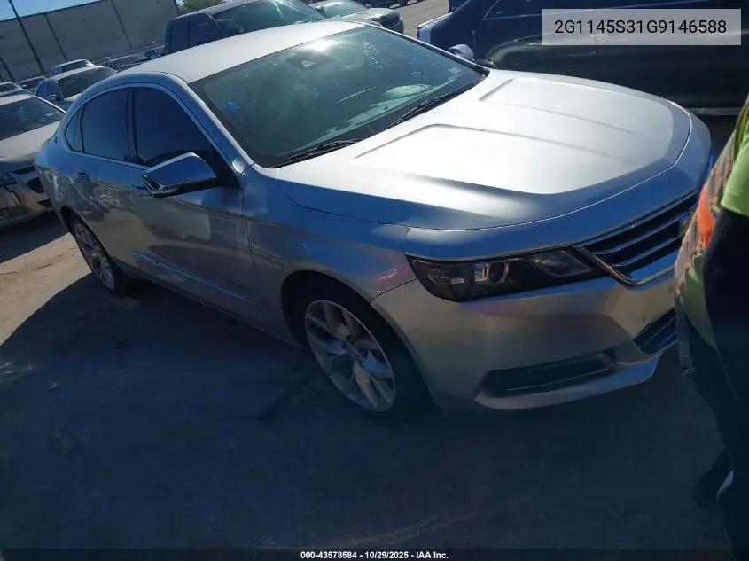 2G1145S31G9146588 2016 Chevrolet Impala 2Lz