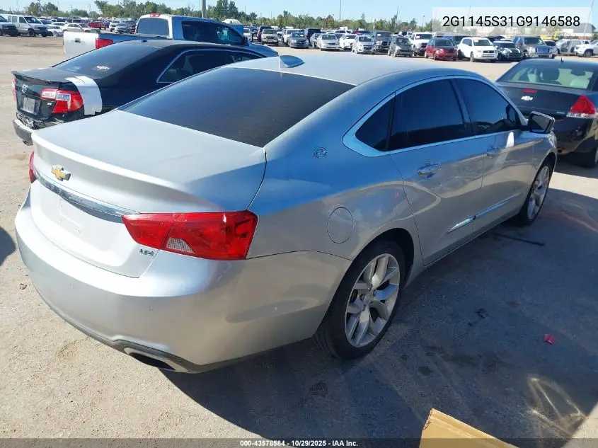 2G1145S31G9146588 2016 Chevrolet Impala 2Lz