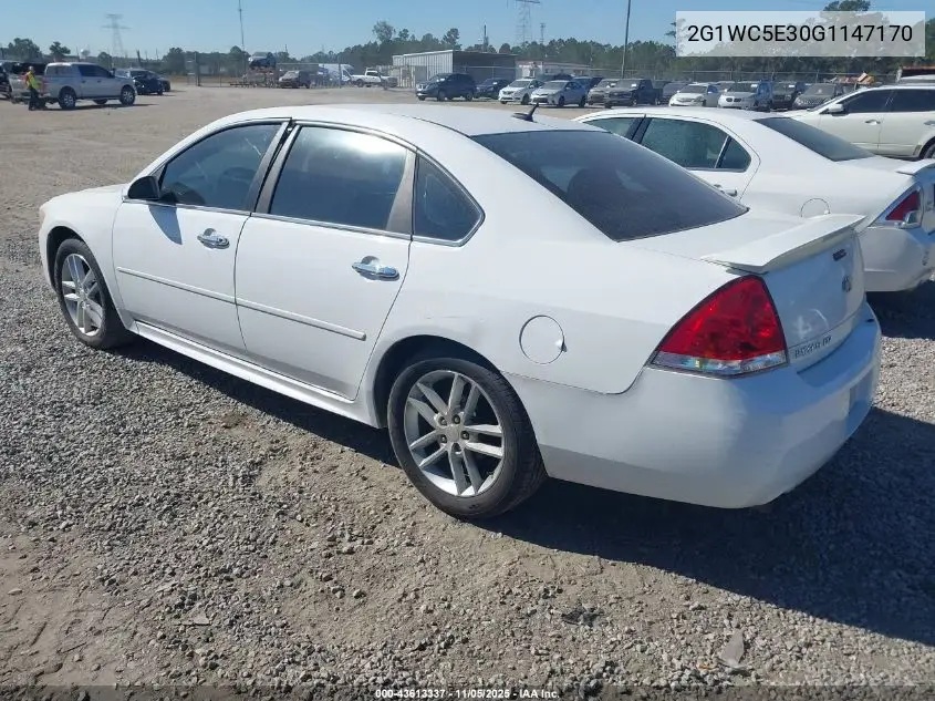 2G1WC5E30G1147170 2016 Chevrolet Impala Limited Ltz