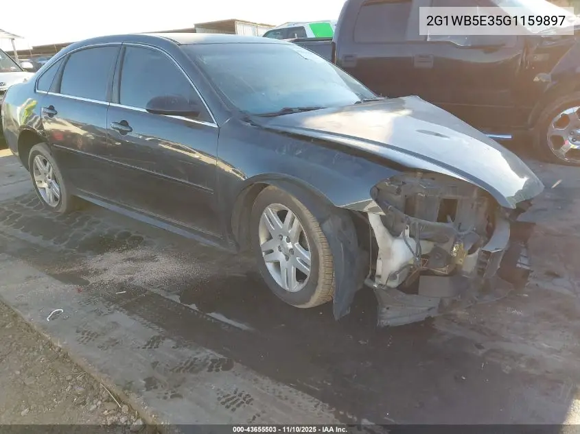 2G1WB5E35G1159897 2016 Chevrolet Impala Limited Lt