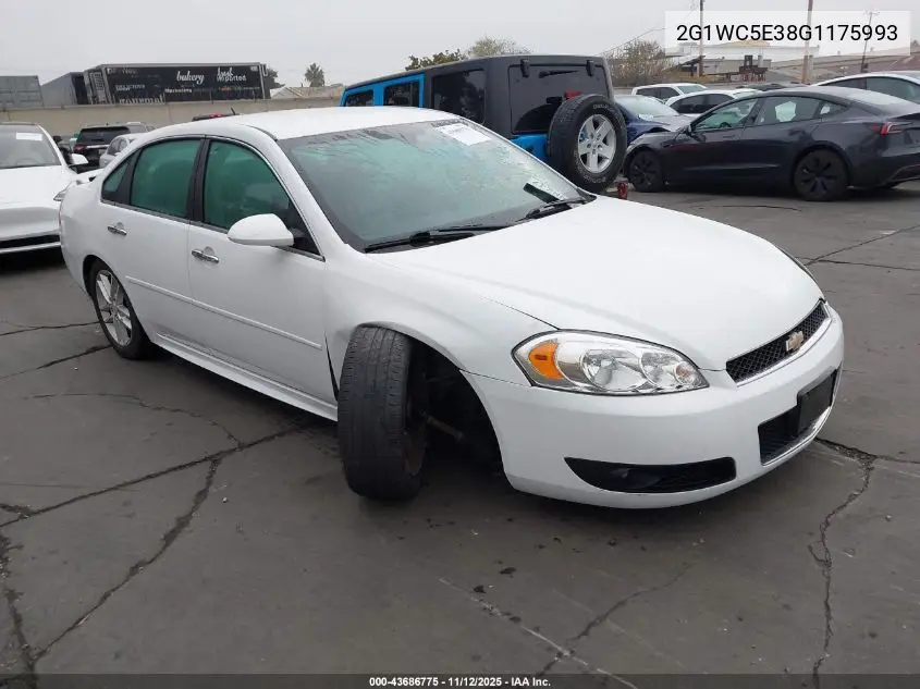 2G1WC5E38G1175993 2016 Chevrolet Impala Limited Ltz