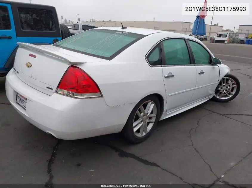 2G1WC5E38G1175993 2016 Chevrolet Impala Limited Ltz