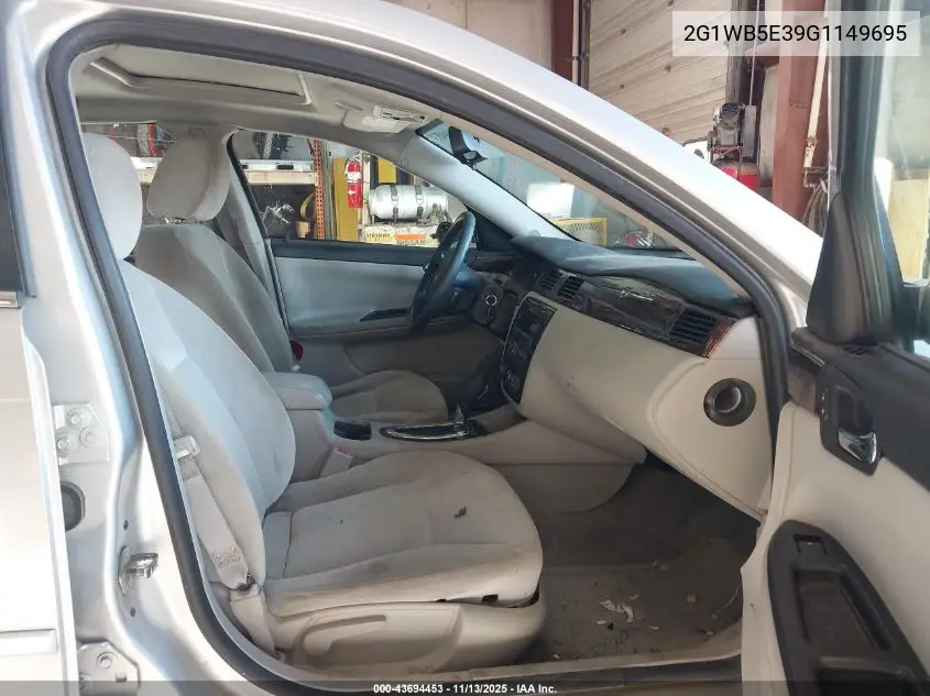 2G1WB5E39G1149695 2016 Chevrolet Impala Limited Lt