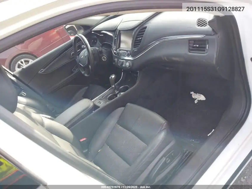 2G1115S31G9128827 2016 Chevrolet Impala 2Lt