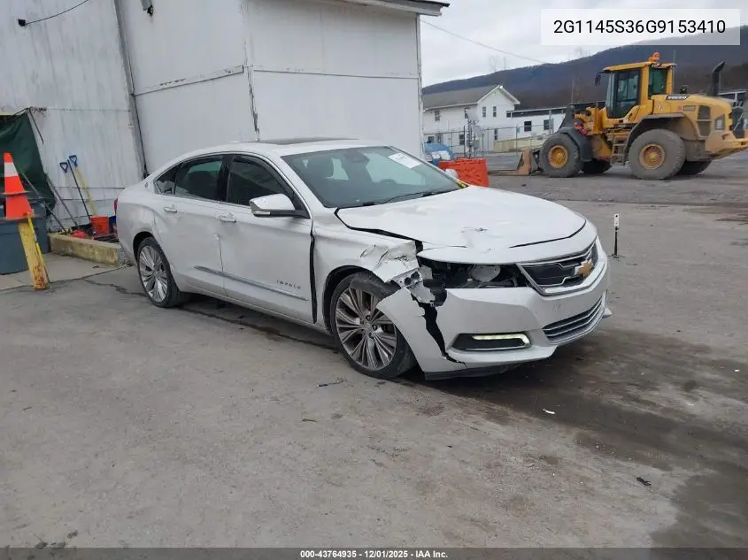 2G1145S36G9153410 2016 Chevrolet Impala 2Lz