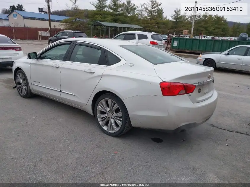 2G1145S36G9153410 2016 Chevrolet Impala 2Lz