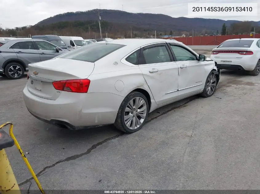 2G1145S36G9153410 2016 Chevrolet Impala 2Lz