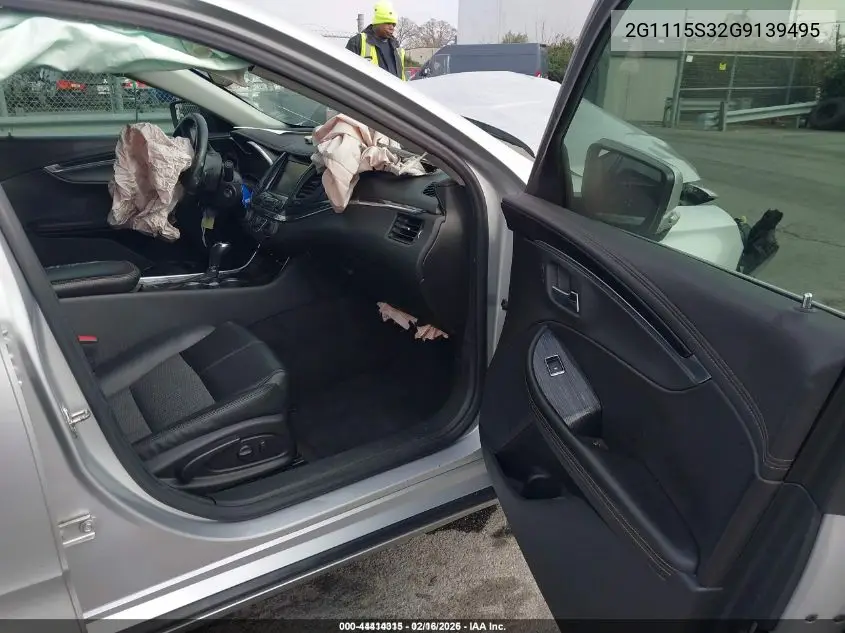 2G1115S32G9139495 2016 Chevrolet Impala 2Lt