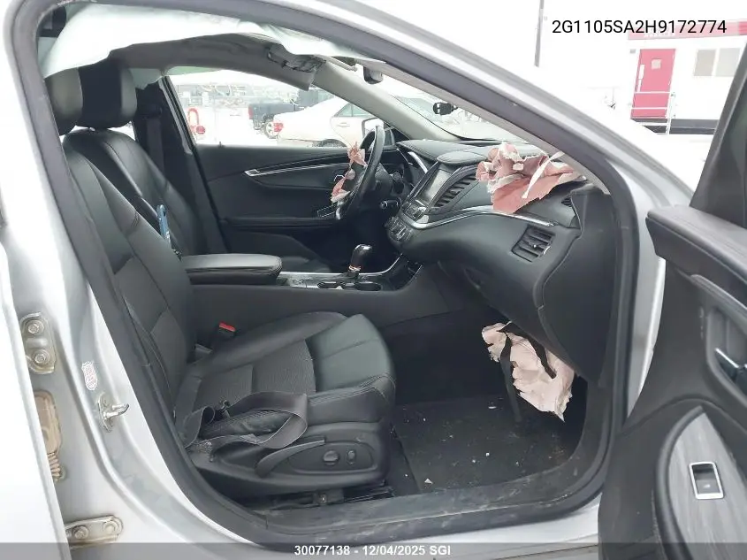 2G1105SA2H9172774 2017 Chevrolet Impala Lt