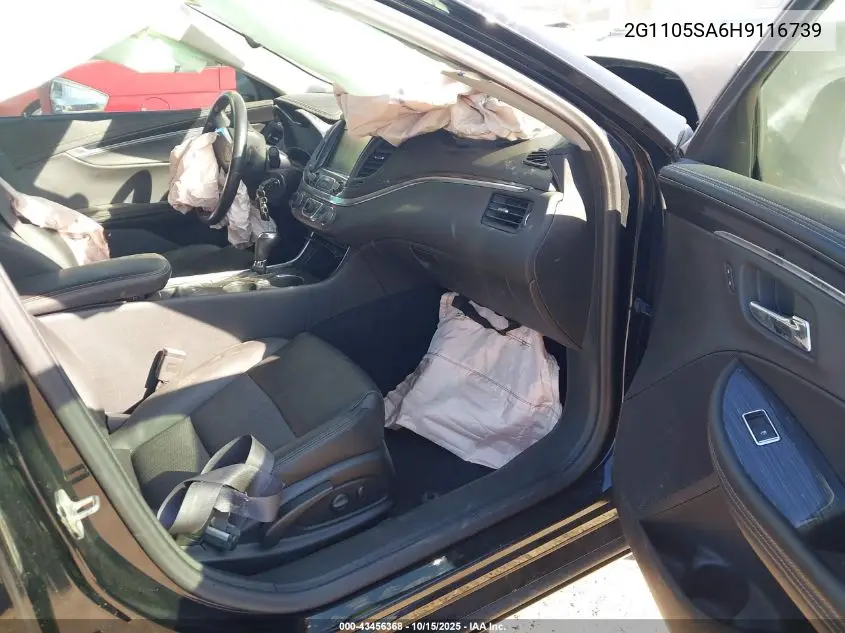 2G1105SA6H9116739 2017 Chevrolet Impala 1Lt