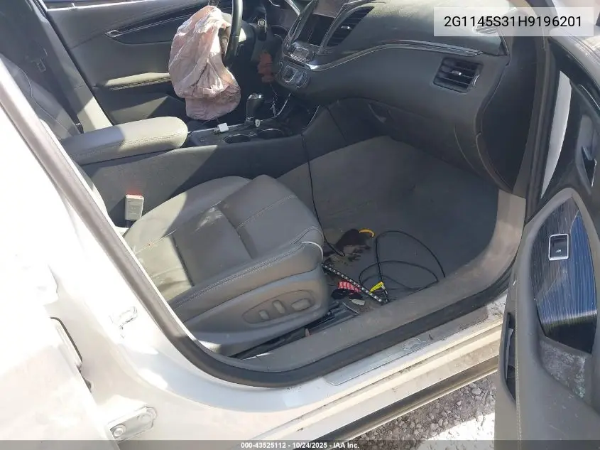 2G1145S31H9196201 2017 Chevrolet Impala 2Lz