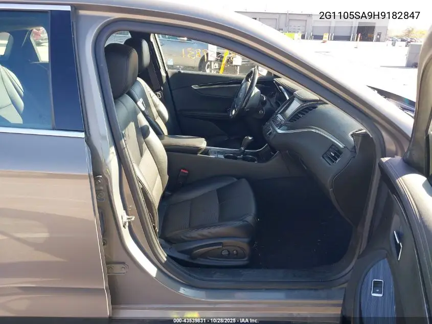 2G1105SA9H9182847 2017 Chevrolet Impala 1Lt