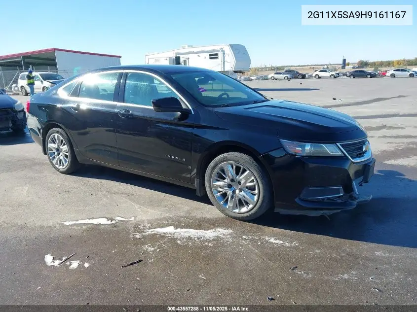 2G11X5SA9H9161167 2017 Chevrolet Impala 1Fl