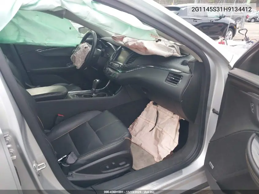 2G1145S31H9134412 2017 Chevrolet Impala 2Lz