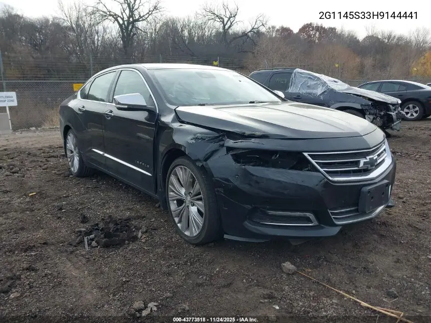 2G1145S33H9144441 2017 Chevrolet Impala 2Lz