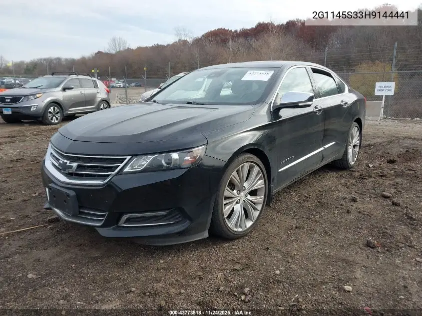 2G1145S33H9144441 2017 Chevrolet Impala 2Lz