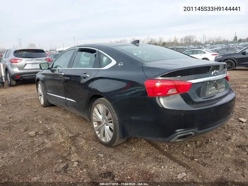 2G1145S33H9144441 2017 Chevrolet Impala 2Lz